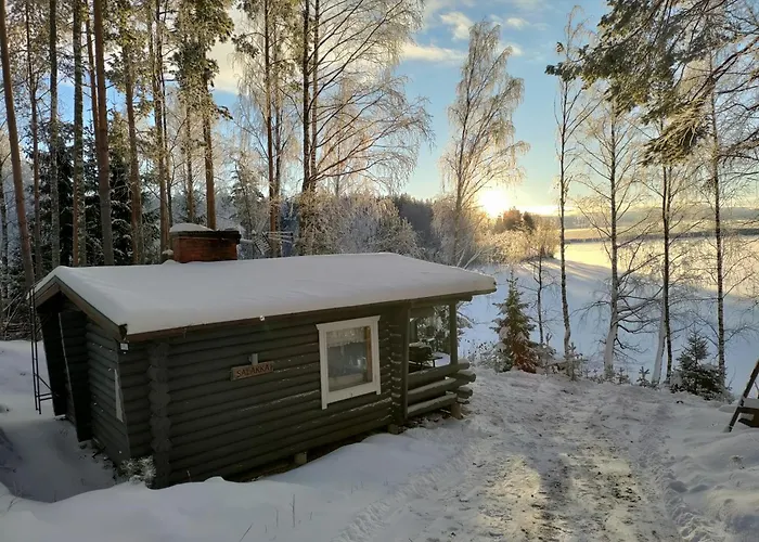 Domek alpejski Moekki Salakka Raeaekkylae Pohjois-karjala *